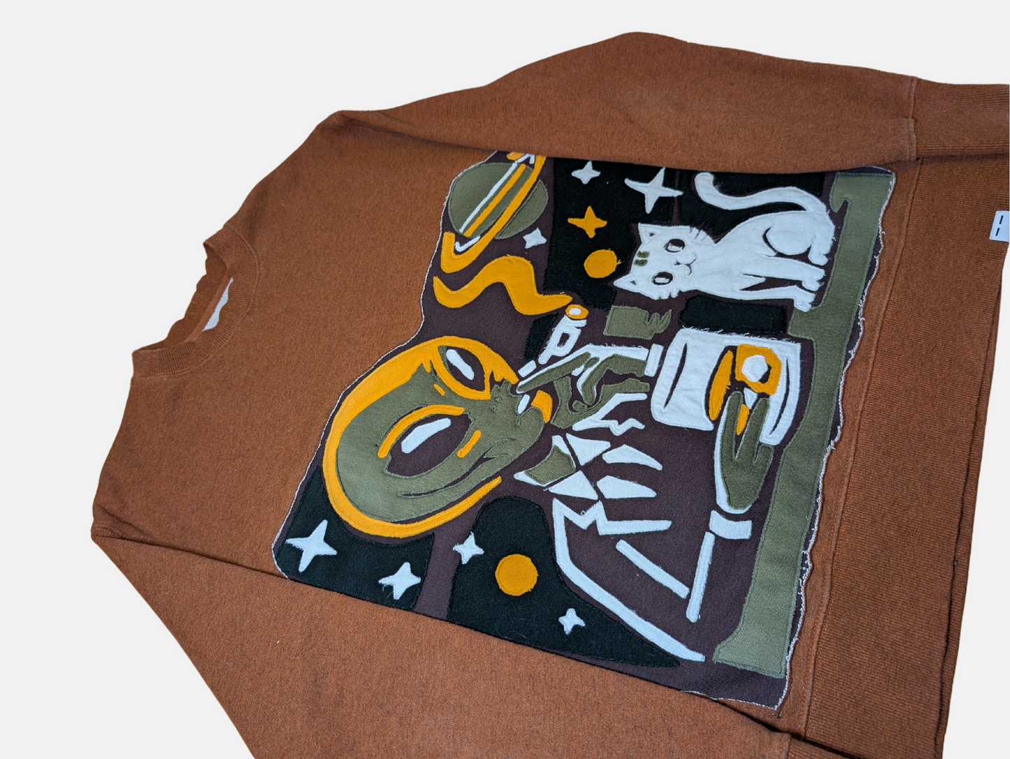 Alien & Cat Sweatshirt