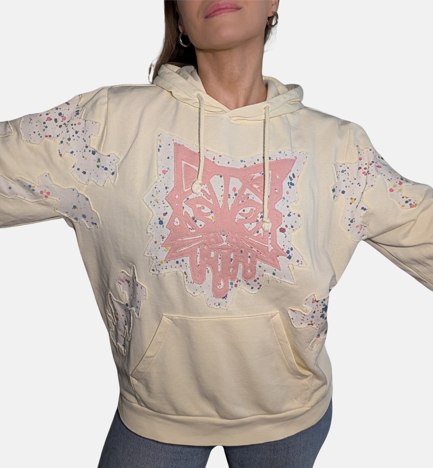 Cat Design Hoodie
