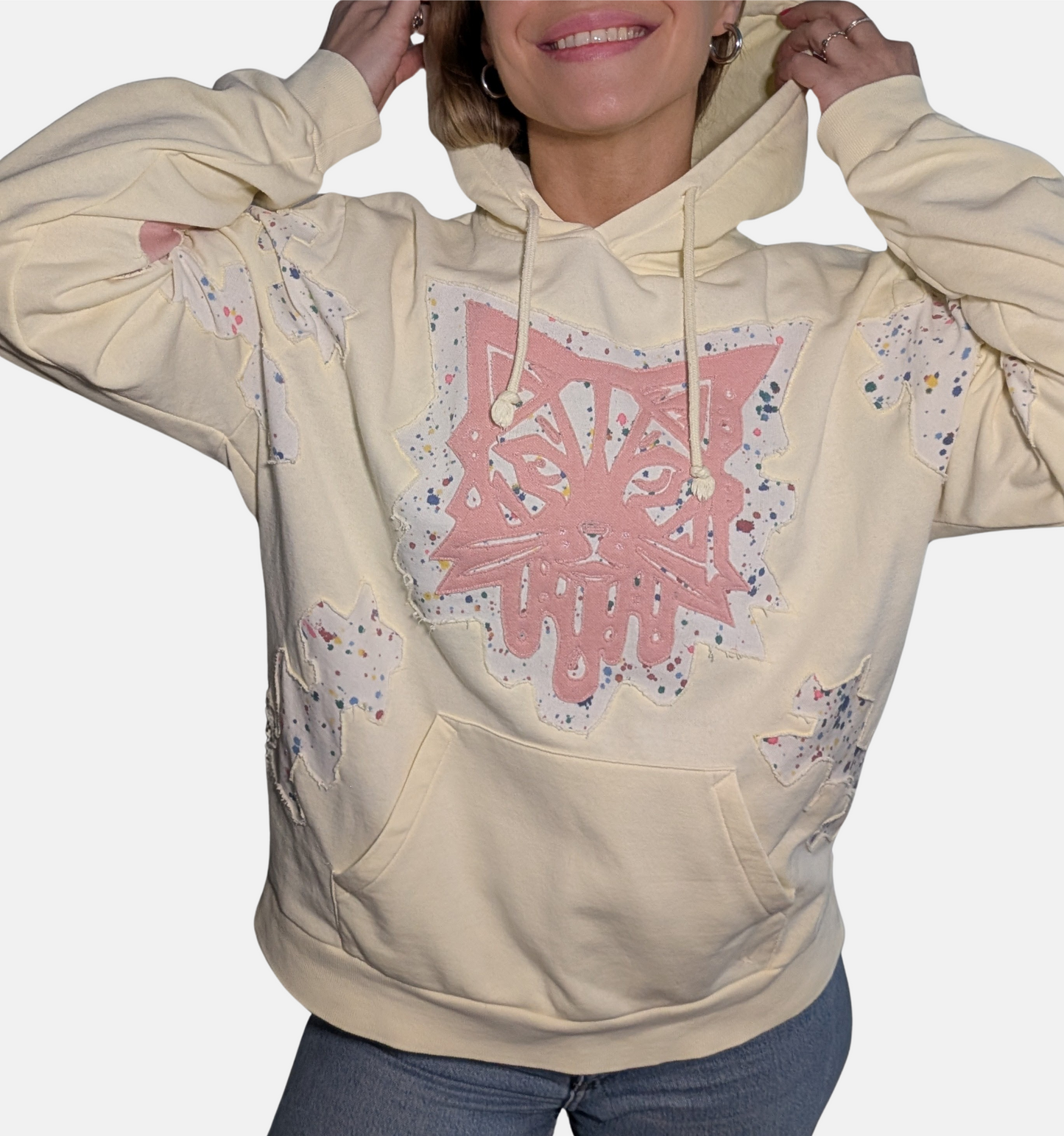 Cat Design Hoodie